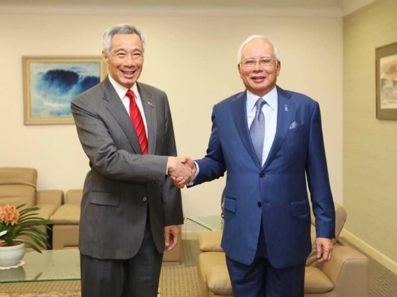 Lee Hsien Loong dan Najib Razak