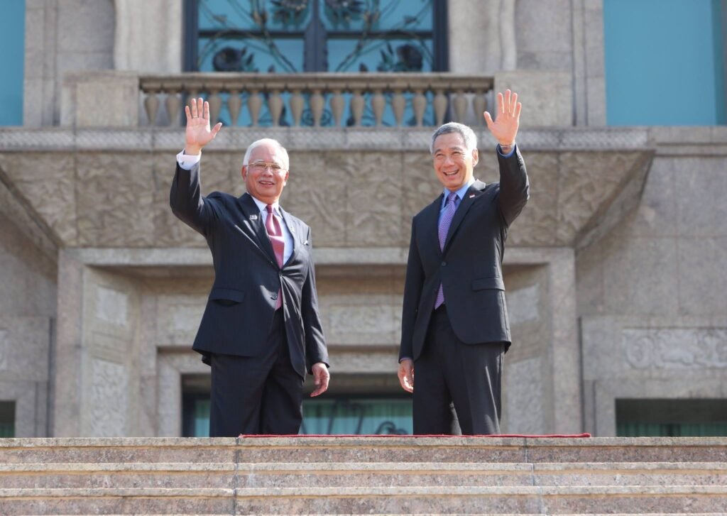 Lee Hsien Loong dan Najib Razak