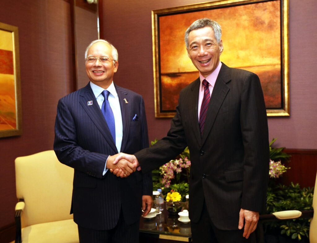 Lee Hsien Loong dan Najib Razak